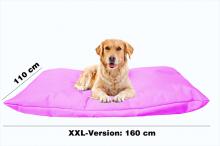 Hundekissen in der Farbe Pink XXL